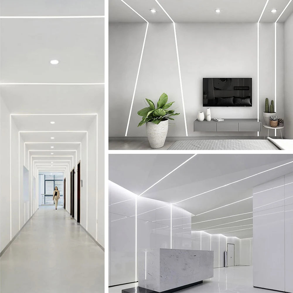 LED Silicone Tube Flexible Neon Soft Lights For SK6812 WS2812B WS2811 DIY Christmas Holiday Decoration Strip Light Tape Rope.