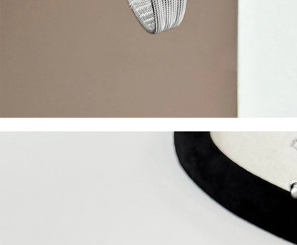 GEDI Watch Gold Silver Diamond Inlaid Steel Strip Women's Wristwatch Vintage Niche Light Luxury Temperament Quartz Watch Woman