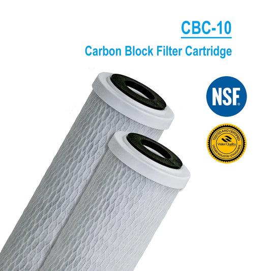 CBC Carbon Block Filter Cartridge 10 inch Water Filter Cartridge CBC-10