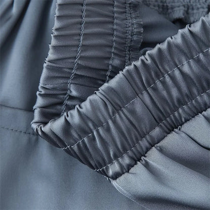 Summer New Product Women's Style Flip Collar with Beaded Embroidered Shirt, High Waist Straight Leg Pants Set