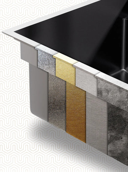 Wasserfall-Küchenspüle aus Edelstahl, extra groß, mit einem Schlitz, multifunktionale Geschirrspülbecken, Unterbaubecken, Tassenwascher