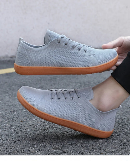 Barfußschuhe mit breiter Zehenpartie für Herren und Damen, minimalistische Wandersneaker |   Zero Drop Sole |   Atmungsaktives Mesh