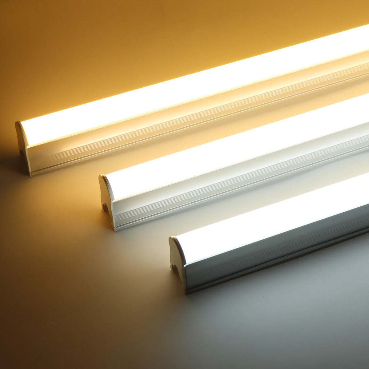 50cm T5 LED Tube Light AC85-265V, 2835 SMD Eye Protection No Flicker, Replace Fluorescent Light for Home, Office, Shop, Hotel.