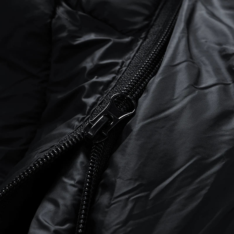 Men Parka Autumn Winter Warm Waterproof Jackets and Coats Mens Hooded Casual Outwear Detachable Hat Black Parkas Coat Male