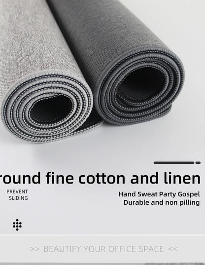 Cotton and Linen Rubber XXL Mouse Pad Gaming MousePad Large Desk Mat Gaming PC Desk Mat Keyboard Pad Computer Desk Pad.