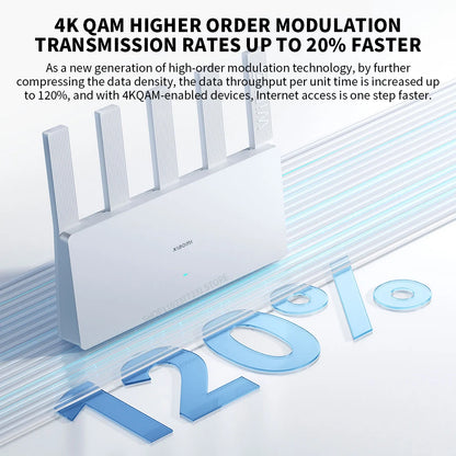 NEW Xiaomi Router BE5000 Wi-Fi 7 2.4/5GHz Dual-Frequency Mesh 2.5G High-Speed Network Port IPTV OFDMA Signal Amplifier Mi Home.