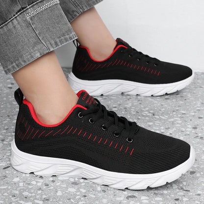 YRZL Lightweight Running Shoes Breathable Non-Slip Running Shoes Men Comfortable Sneakers Outdoor Sports Soft Wear-Resistant