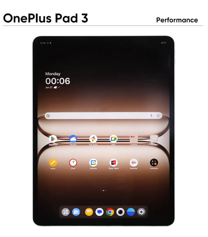 Global Version OnePlus Pad 3 13.2inches Tablet 144Hz Screen 12140mAh Snapdragon 8 Battery 13MP Rear Camera 8 Speakers 80W Charge.