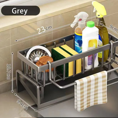 Küche Ablauf Rack Schwamm Rack Haushalt Waschbecken Lappen Korb Geschirr Schwamm Handtuch Ablauf Kunststoff Regal Bad Zubehör