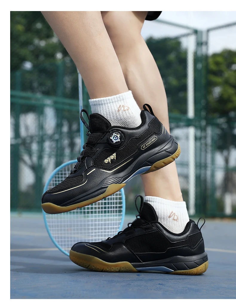 New Men Professional Badminton Shoes Sports Shoes Ping Pong Lightweight Indoor Sport Tennis Training Sneakers Volleyball Shoes