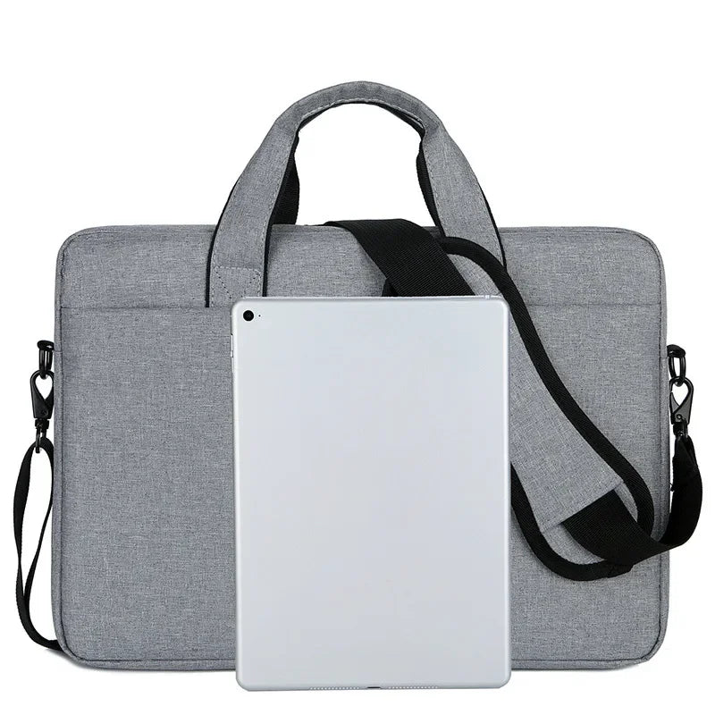 Laptop Bag Sleeve Case Shoulder HandBag Notebook Pouch Briefcases for 14 15 17 Inch Macbook Air Pro HP Huawei Asus Dell Xiaomi.