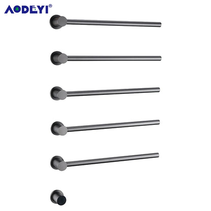 Bathroom Electric Heated Towel Rail Warmer Digital Display Temperature Time Control Smart Home Concealed Bar 304 Stainless Steel