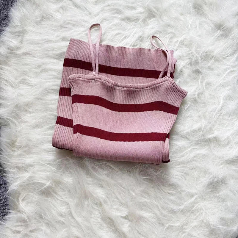 Sommer Streifen Elastische Bodycon Strap Kleid 2024 Sexy Strand Sommerkleid Frauen Beiläufige Dünne Bleistift Vestidos Maxi Langes Kleid.