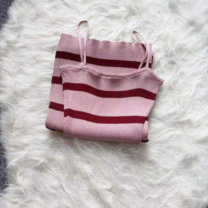 Sommer Streifen Elastische Bodycon Strap Kleid 2024 Sexy Strand Sommerkleid Frauen Beiläufige Dünne Bleistift Vestidos Maxi Langes Kleid.