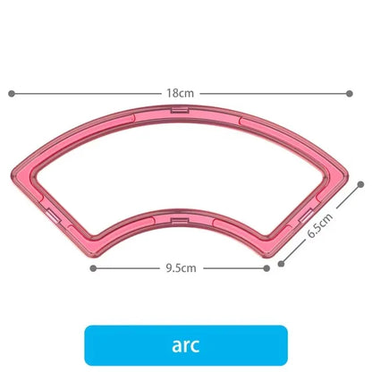 1pcs Big Size Magnetic Designer Magnet Building Blocks Accessories Educational Model Constructor Toys For Children Gifts