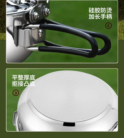 Outdoor Small Cap Pressure Pot Mini Portable Gas Pressure Pot Explosion proof Household Thickening