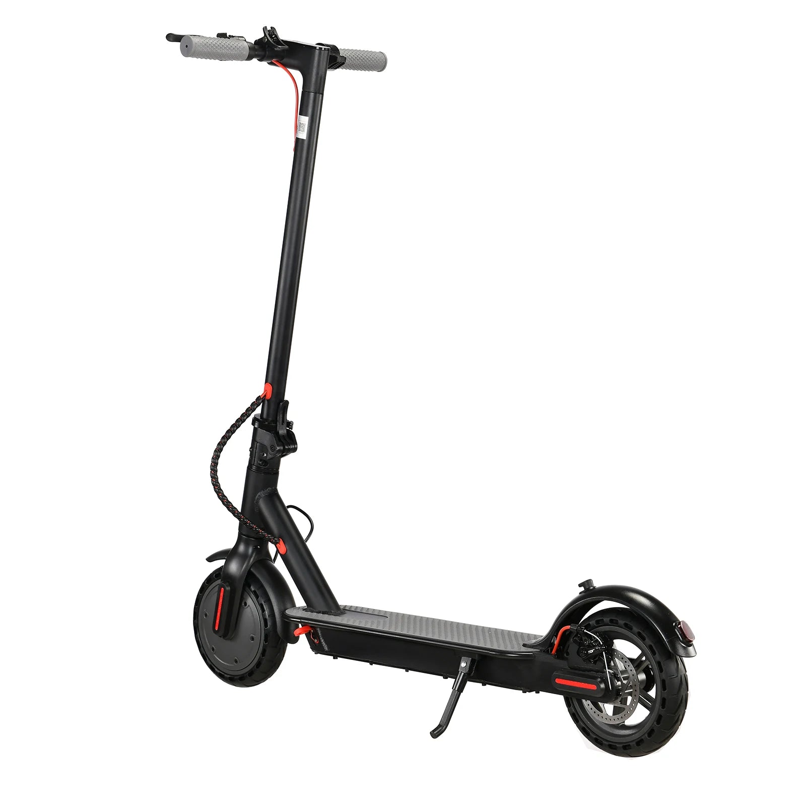 350W Foldable Electric Scooter Adults, 8.5'' Solid Tires, 30KM/H, 30-35KM Range, 36V 10.4Ah Battery, APP Control E-scooter.
