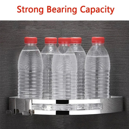 1/2/3 Schichten Eckduschregal Badezimmer Shampoo Duschregal Halter 304 Edelstahl Schlagfrei Küchenstativ Eckständer