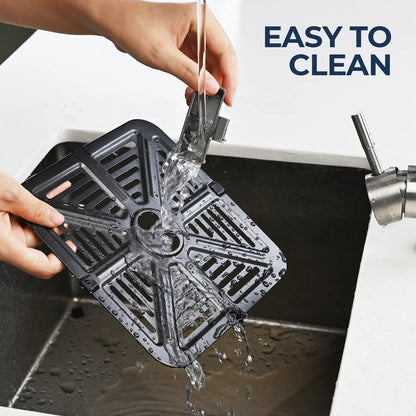 5L Air Fryer, Electric Hot fryer Oven Oilless Cooker with Touch Control & Nonstick Basket & Visible Window, Family Size.