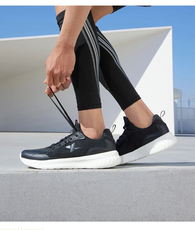 Xtep XingYun Men's Running Shoes Male 2023 Comfortable Sports Shoes Cushioning Breathable Casual Sneakers For Men 878119110007