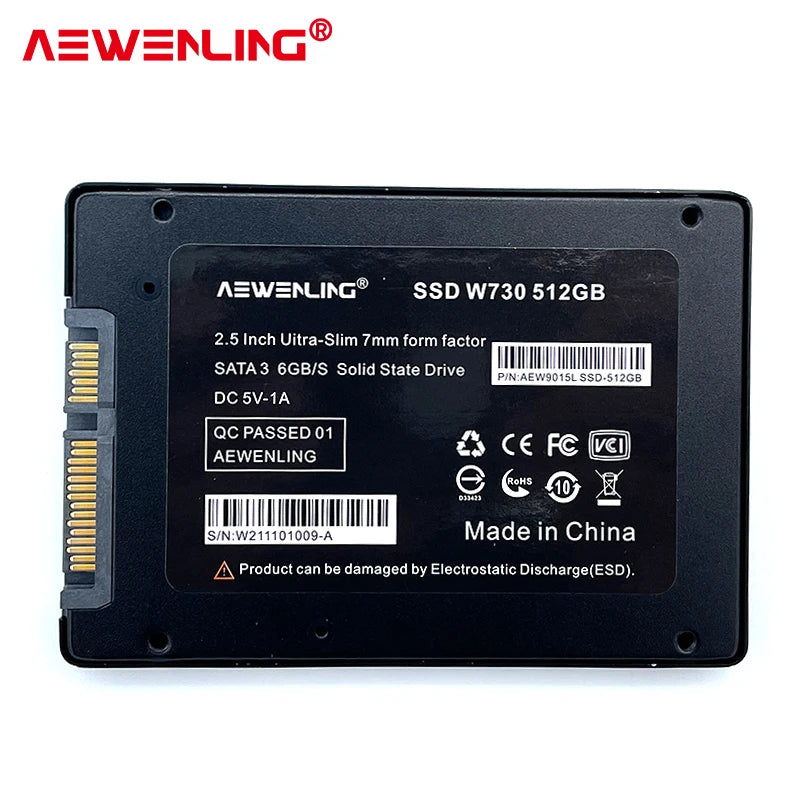 SSD Hard drive disk 128GB 256GB 512GB 2TB 64GB 1TB 32GB solid state drive disk for laptop desktop 4TB computer HDD high speed.