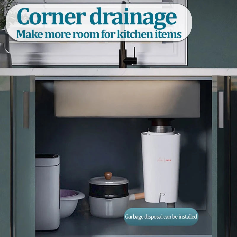 Kitchen Sink 304 Stainless Steel Rain Waterfall Single Trough Honeycomb Large Single Trough Washing Basin