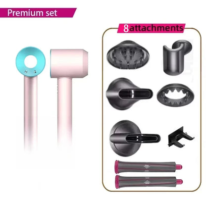 Super Hair Dryer 220V Leafless Hair Dryer Personal Hair Care Styling Negative Ion Tool Schedule Negative Ion Electric Dryer 2.7M.