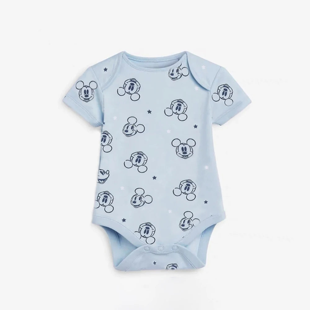 Sommer Baby Body Mickey und Minnie Neugeborenen Baby Kleidung Taste Design Baby einteiliges für 0-24 Monate Baby junge Mädchen Kleidung.