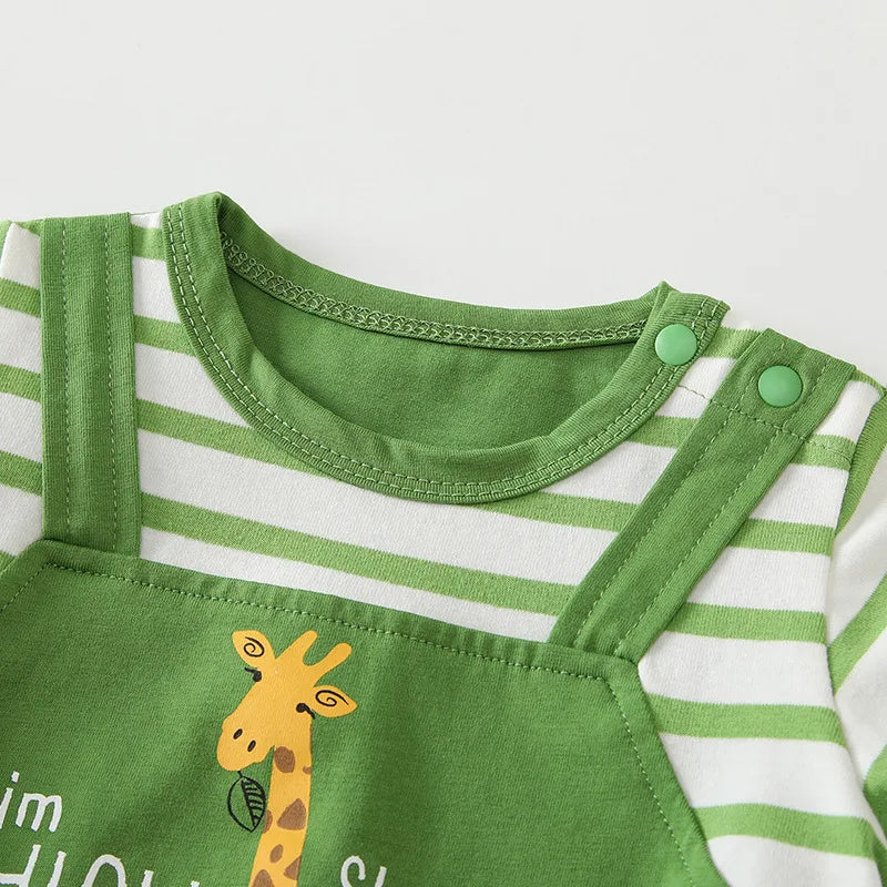 MINISO Mickey Sommer Baby Jungen Kurzarm Klettern Anzug Koreanischen Stil Baumwolle Faux Zwei Stück Säuglingsspielanzug 0-1 jahre Bodys.