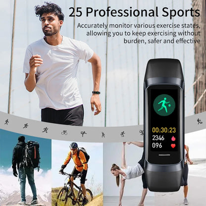 LIGE Amoled Smart Watch Smartwatch Band Women Heart Rate Blood Waterproof Connected Smart Bracelet Sport Fitness Tracker  Watch.