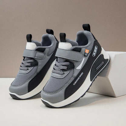 Autumn Girls Sneakers Mesh Fashion Soft Sole Outdoor Non-slip Children Casual Shoes Running Basketball Boy Sport Shoe Size 26-37