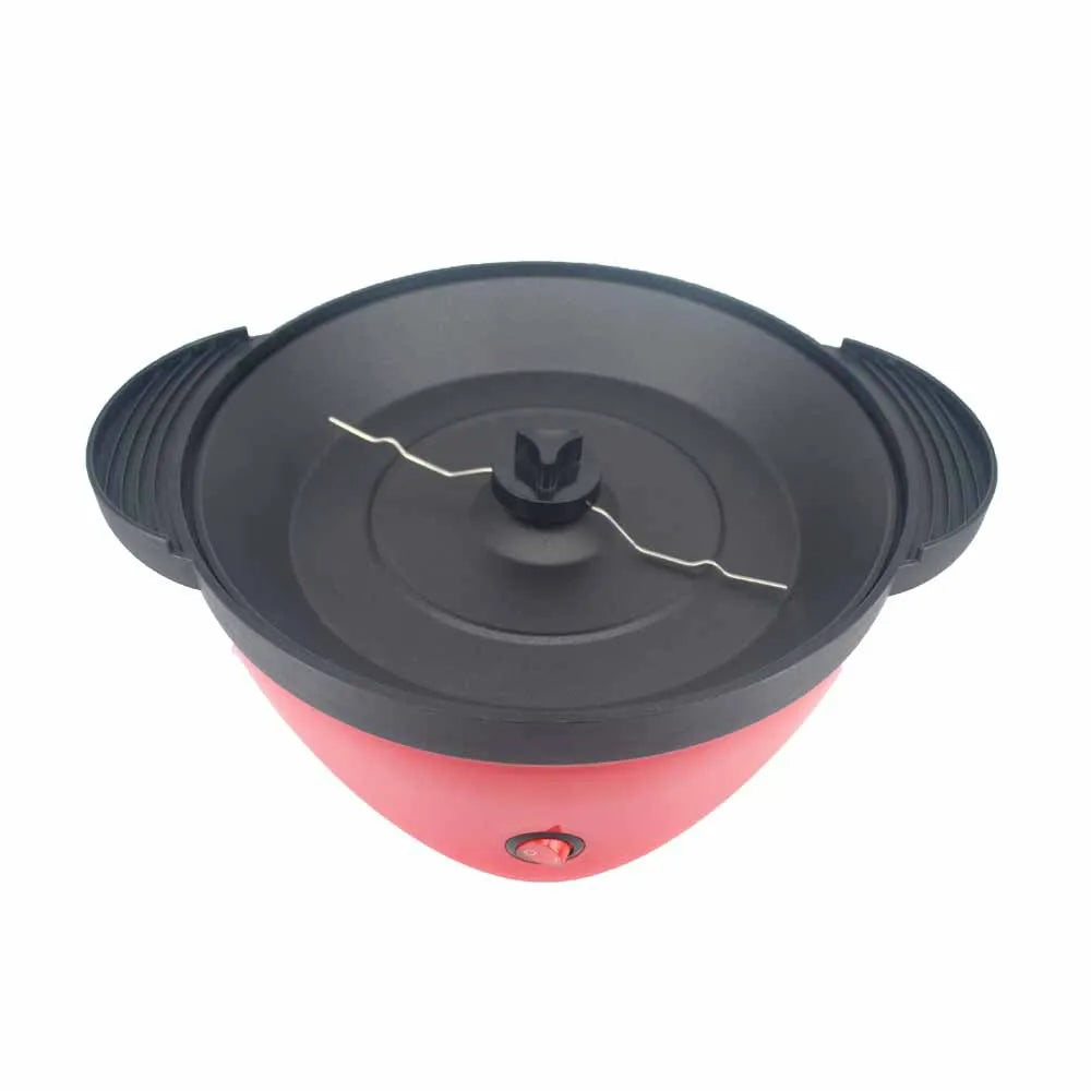 Household 850W electric popcorn machine automatic hot Pipoqueir machine Home-made Diy Popcorn Movie Snack Sonifer Popper.