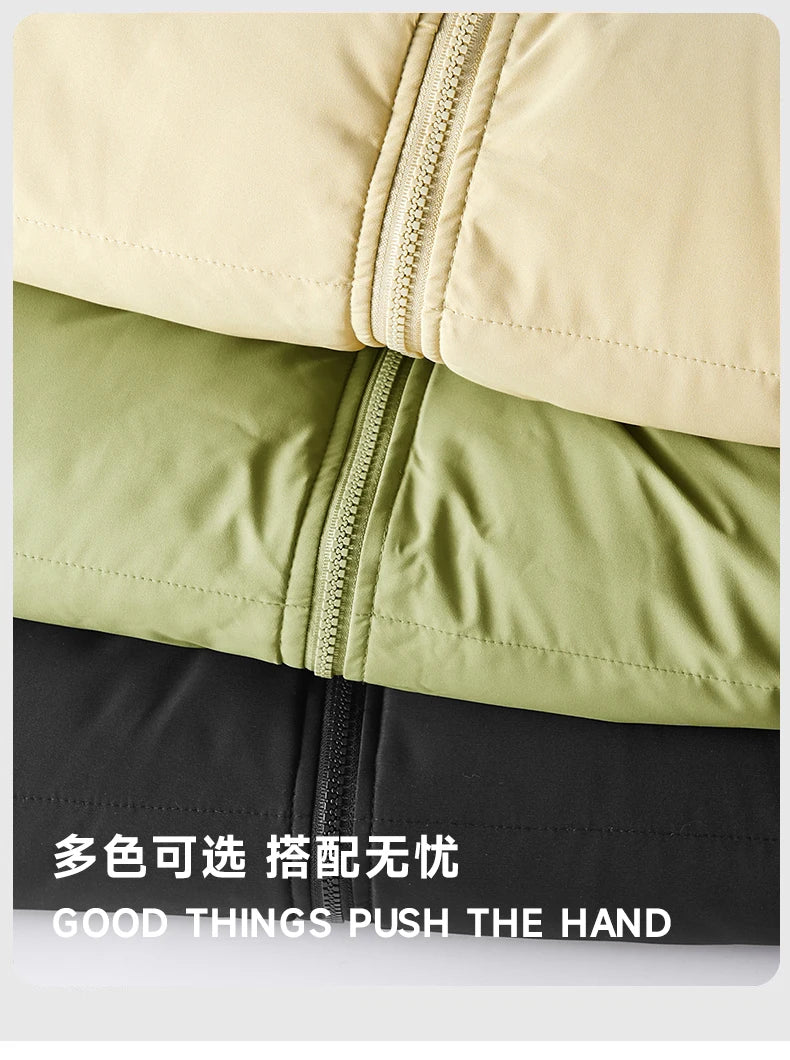 Winter Loose-fit Thickened Warm Cotton Parka Men Trendy Student Puffer Jacket Oversize Parka Korean Men's Puffer Jacket Parkas.