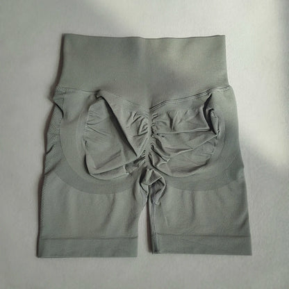 Seamless Shorts for Women Yoga Shorts Push Up Booty Workout Gym Shorts Fitness High Waist Sports Short Women Clothing.