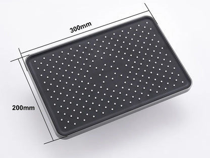 VGX LED Digital Shower System Modern Bathroom Temperature Display Shower Faucet Set Rainlfall Bathroom Mixer Bidet Shower Set