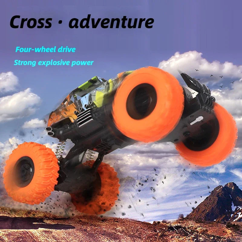 Children's toy car high-speed off-road vehicle outdoor toy off-road vehicle model inertia climbing stunt vehicle children's gift.