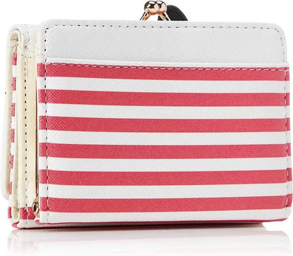 Sanrio Hello Kitty Bag Kawaii Cinnamoroll My Melody Kuromi Casual Fashion PU Leather Wallet Cute Folding Card Bag Birthday Gifts.