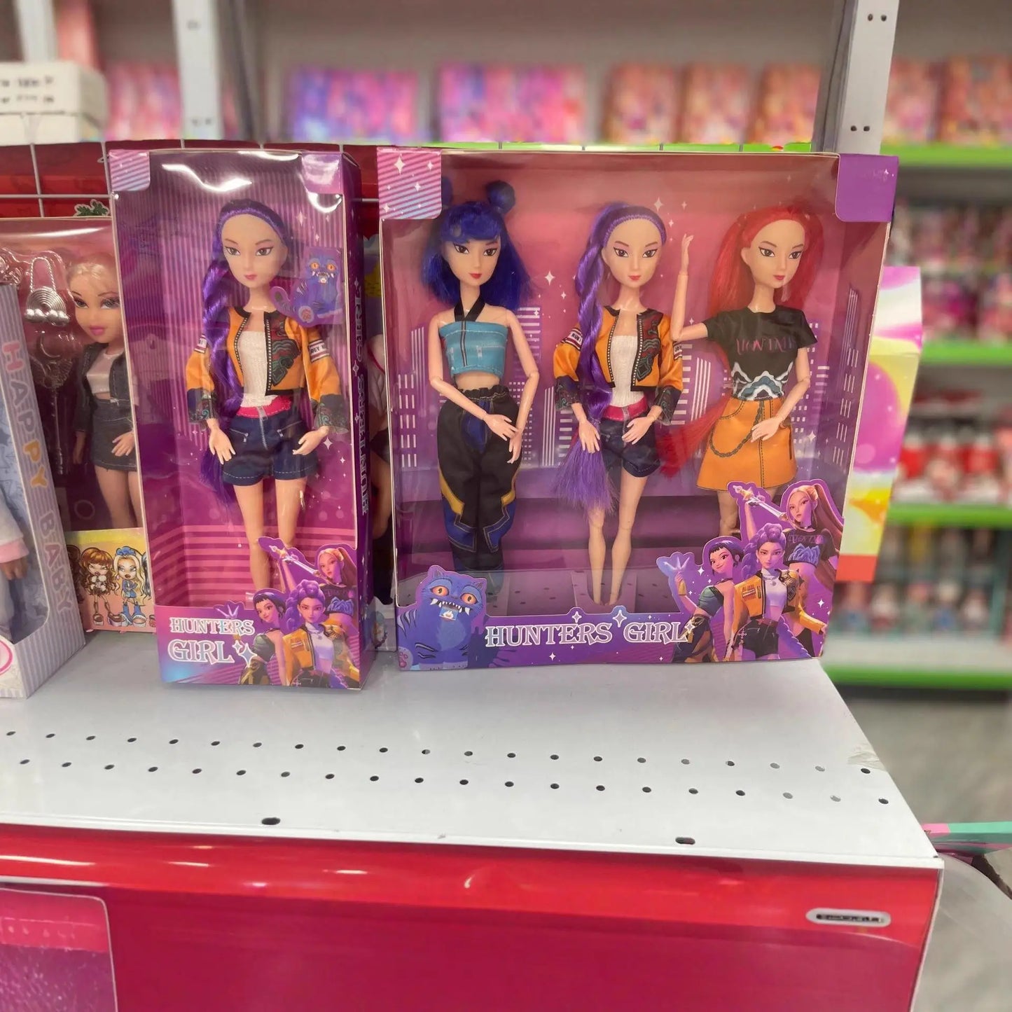 New Korean Wave Girl Group K-POP Witch Hunt Doll Rumi Mirazoi Toy Vinyl Doll Christmas Children's Birthday Gift.