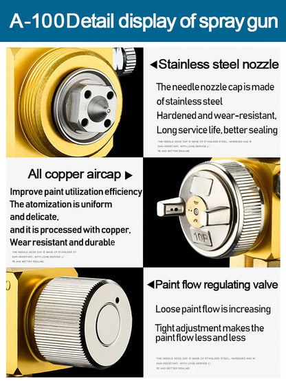 Japan a100 automatische lackier pistole a200 mini sprüh gerät A-100 A-200 lackier pistole pneumatische werkzeuge
