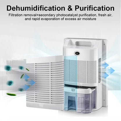 Luftentfeuchter 2200 ml Intelligente Fernbedienung Feuchtigkeit Absorber Haushalt Stumm 220 V EU Stecker Luftreiniger Feuchtigkeit Absorption Maschine