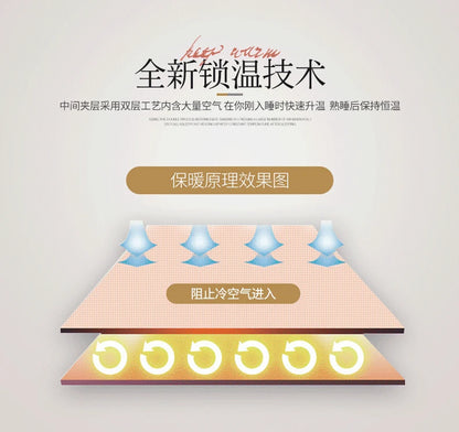 Nordic Style Zebra Print Coral Fleece Blanket Thickened Raschel Autumn Winter Blankets Double Layer Multi Purpose Plush Quilt.