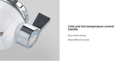 Electric Kitchen Sink Water Heater Tap Instant Hot Stainless Steel Water Faucet Heater Cold Heating Kitchen  Accessories