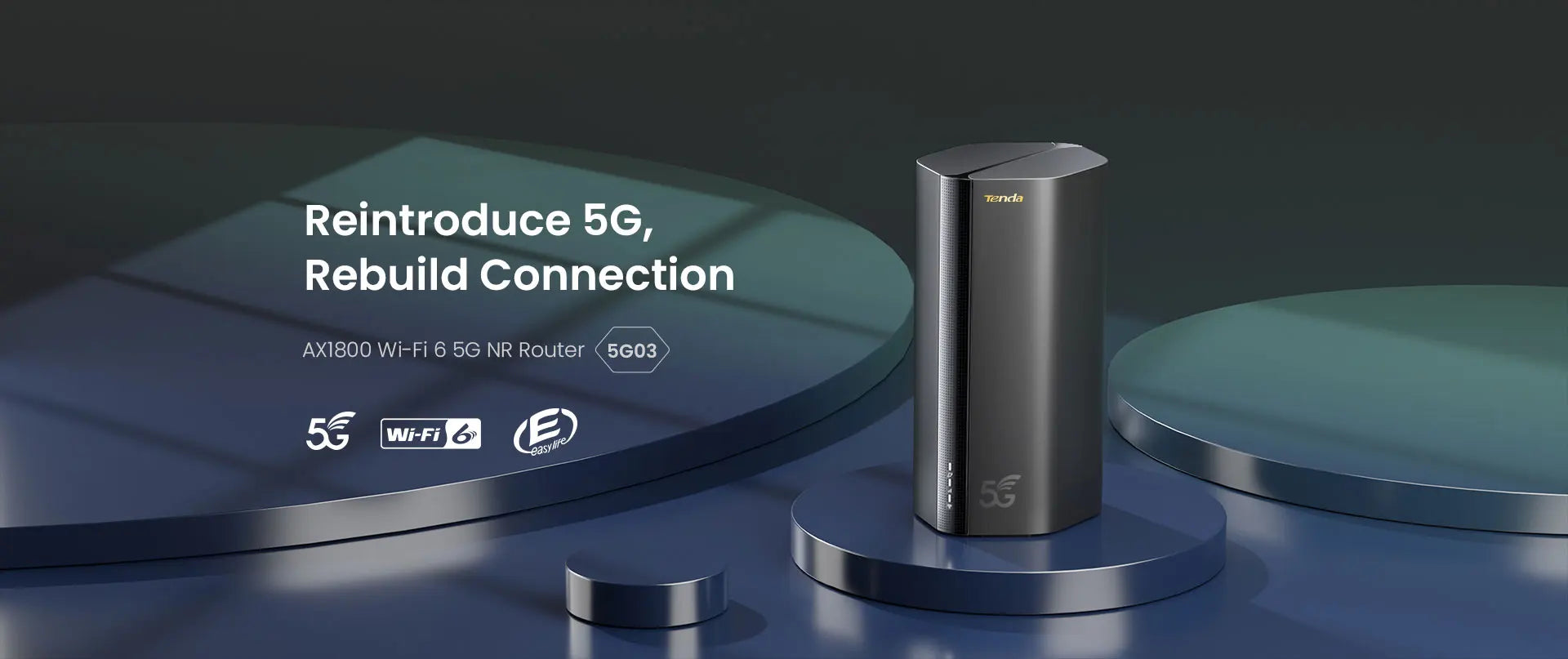 Tenda 5G SIM CPE Router AX1500 AX1800 Wi-Fi 6 wireless modem WiFi Hotspot 5G/4G/3G Multi-Mode 2.4Ghz 5Ghz Mesh Router SIM Card.