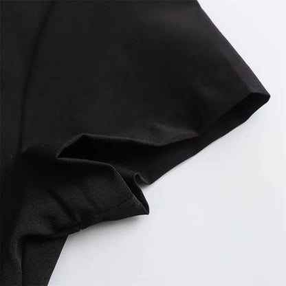 Msnoloa 2024 sunmer neues Produkt Damenmode lässig Polo kragen kurz ärmel iges Hemd Stil Mini kleid.