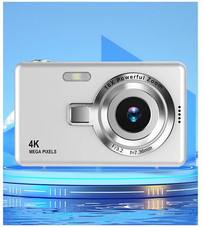 High Definition 6800W4K Pixel Digital Camera Video Recording Beauty Camera Student Camera CCD 16x Zoom with Wifi Compact