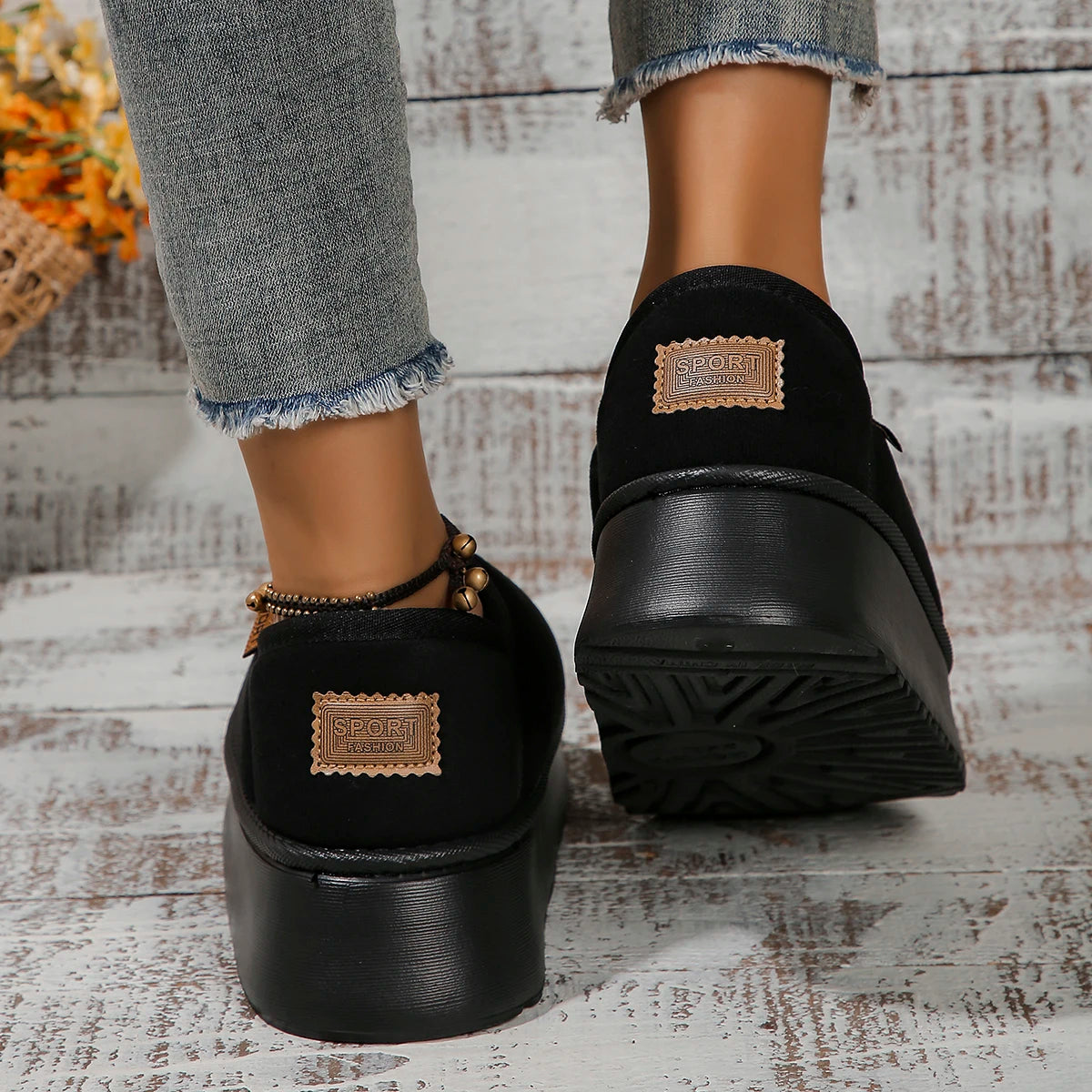 2024 New Classic Thickened Fluff Women's Snow Boots Comfortable Warm Ankle Boots Women Winter Ladies Shoes Chunky Botas Mujer