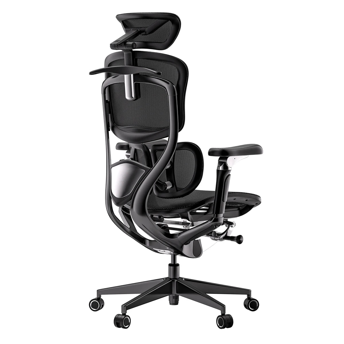 Ergonomischer Computerstuhl Designer Bequeme nordische Fußstütze Moderner trendiger Bürostuhl Entspannendes Lesen Muebles-Möbel