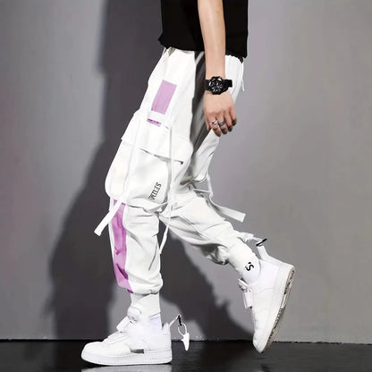 Men's new pants, men's Korean style trendy loose fitting student ins nine point chic casual workwear pants, trendy brand ankle b.