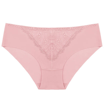 BZEL 10PCS/Set Women's Panties Exquisite Sweet Lace Underwear Sexy Lingerie Silk Satin Briefs Woman Comfort Breathable Underpant