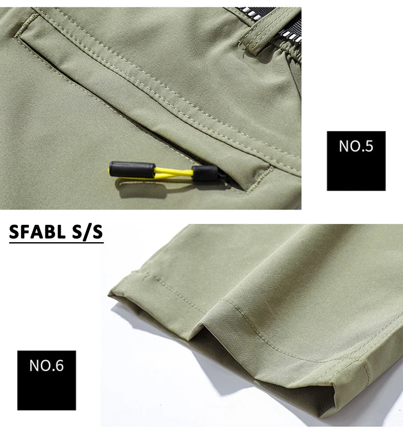 XL-5XL Lightweight Thin Summer Pants for Men Sweatpants Stretch Quick Dry Trousers Men Hiking Camping Men's Pants Joggers Summer.